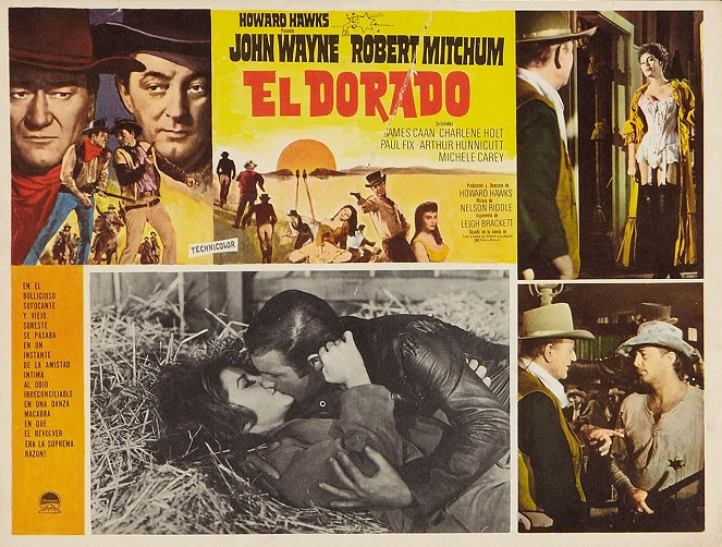 El Dorado - Lobbykarten - James Caan, Michele Carey, John Wayne, Charlene Holt, Robert Mitchum
