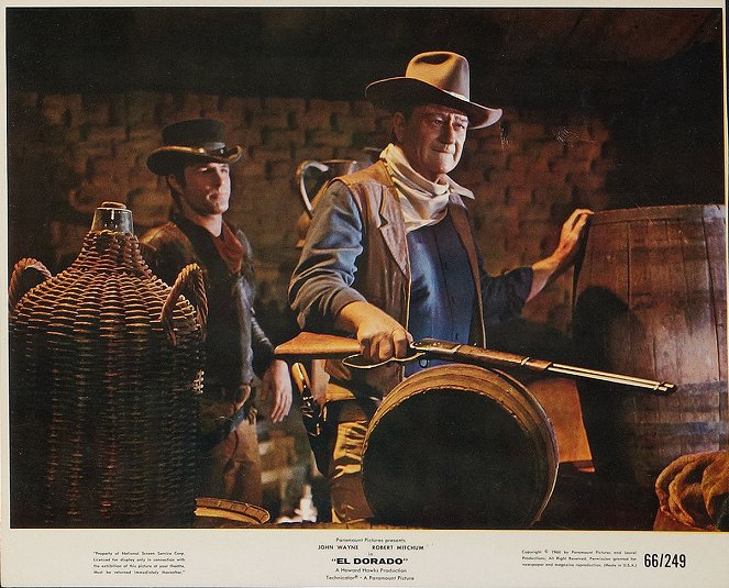 El Dorado - Lobbykaarten - James Caan, John Wayne