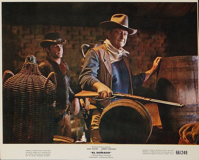 El Dorado - Lobby karty - James Caan, John Wayne