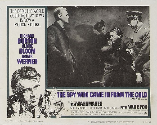 The Spy Who Came In from the Cold - Lobby Cards - Peter van Eyck, Richard Burton