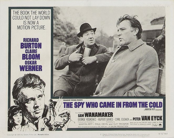 The Spy Who Came In from the Cold - Lobby Cards - Michael Hordern, Richard Burton