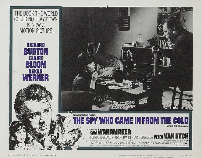 The Spy Who Came In from the Cold - Lobby Cards - Claire Bloom, Richard Burton
