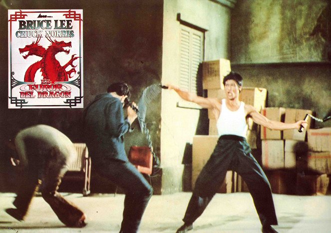A Fúria do Dragão - Cartões lobby - Bruce Lee