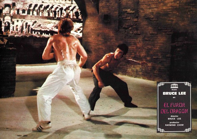 La Fureur du dragon - Cartes de lobby - Chuck Norris, Bruce Lee