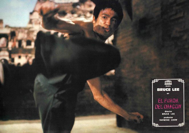 Droga smoka - Lobby karty - Bruce Lee