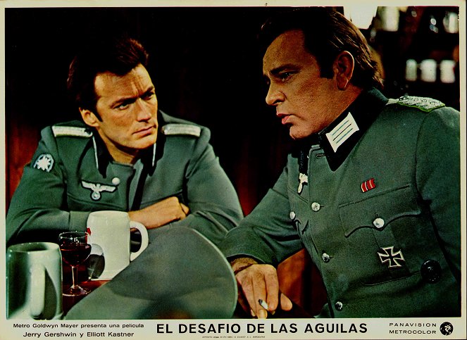 El desafío de las águilas - Fotocromos - Clint Eastwood, Richard Burton