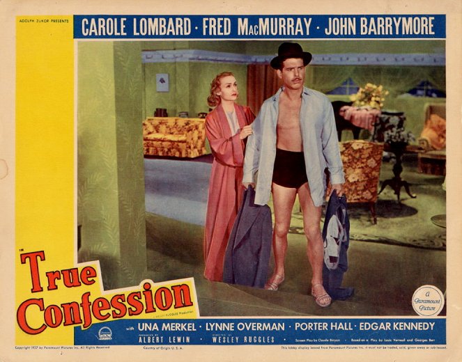 True Confession - Lobby Cards