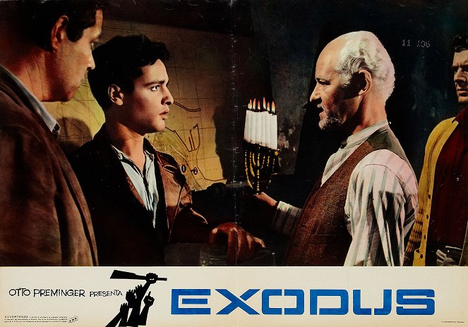 Exodus - Fotosky - Sal Mineo, David Opatoshu