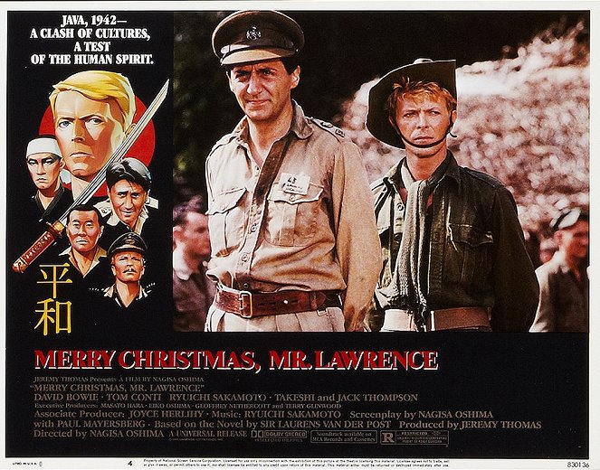 Merry Christmas, Mr. Lawrence - Lobby Cards - Tom Conti, David Bowie