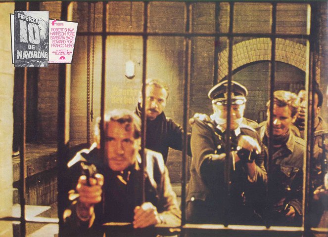 Force 10 from Navarone - Lobby Cards - Robert Shaw, Franco Nero, Michael Byrne, Harrison Ford, Carl Weathers