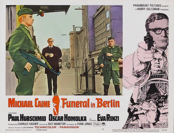 Funeral in Berlin - Lobby Cards