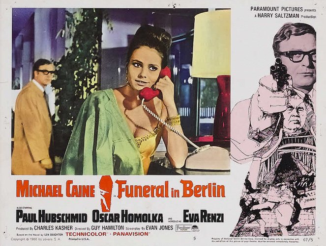 Funeral in Berlin - Lobby Cards