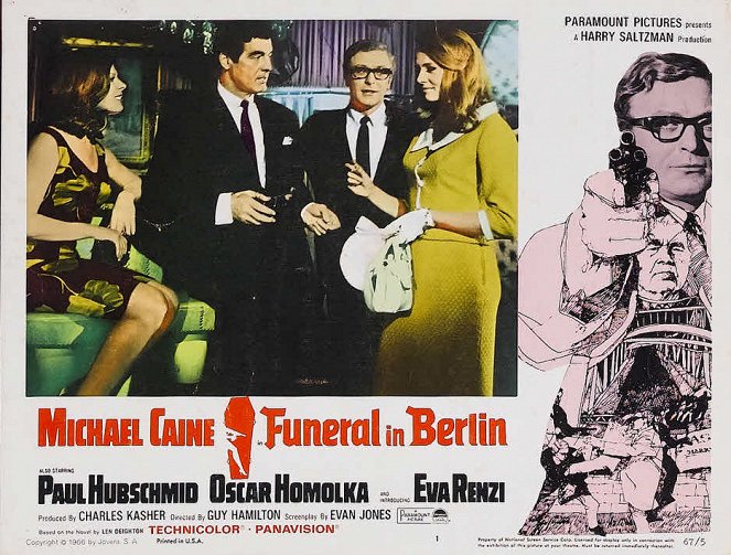 Funeral in Berlin - Lobby Cards