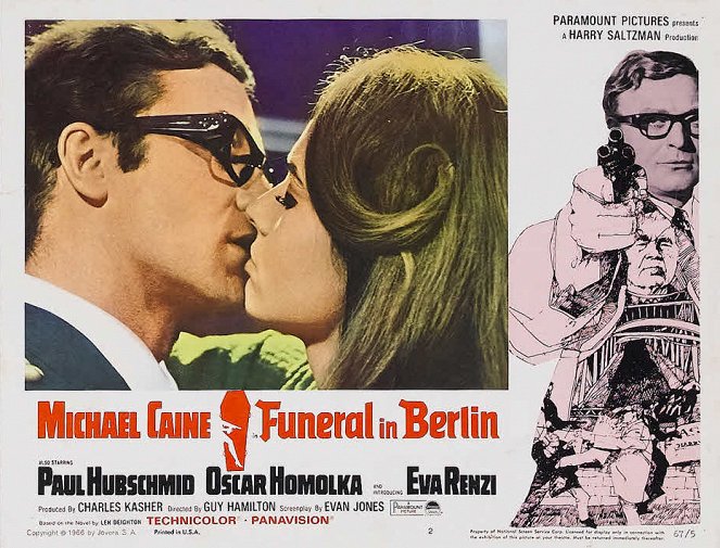 Funeral in Berlin - Lobby Cards