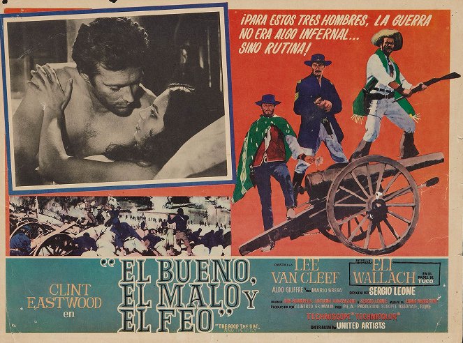 The Good, the Bad and the Ugly - Lobby Cards - Clint Eastwood, Silvana Bacci