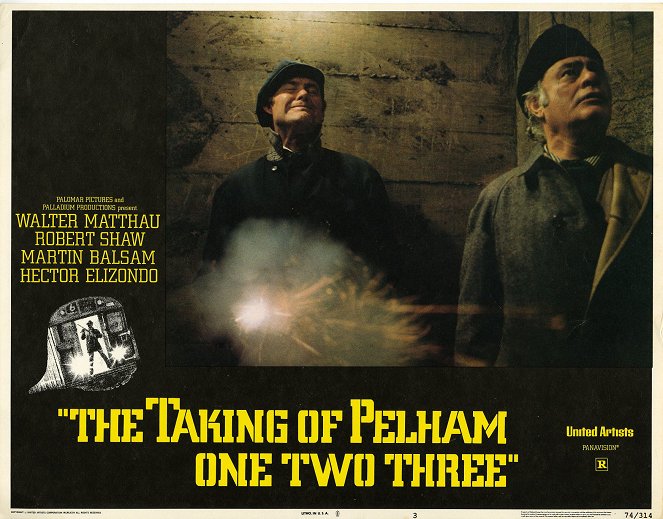 The Taking of Pelham One Two Three - Lobbykaarten - Robert Shaw, Martin Balsam