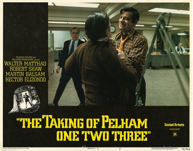 The Taking of Pelham One Two Three - Lobby Cards - Walter Matthau