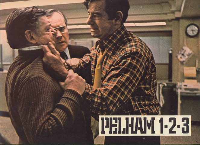 The Taking of Pelham One Two Three - Lobby Cards - Dick O'Neill, Robert Weil, Walter Matthau