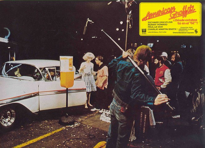 American Graffiti - Fotocromos - Candy Clark, Charles Martin Smith, George Lucas