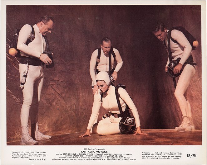 Fantastic Voyage - Lobby Cards - Arthur Kennedy, Raquel Welch, William Redfield, Stephen Boyd