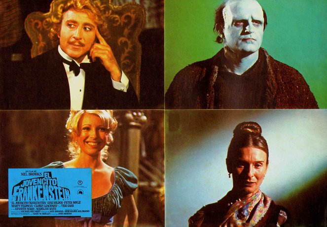 Young Frankenstein - Lobbykaarten - Gene Wilder, Teri Garr, Peter Boyle, Cloris Leachman