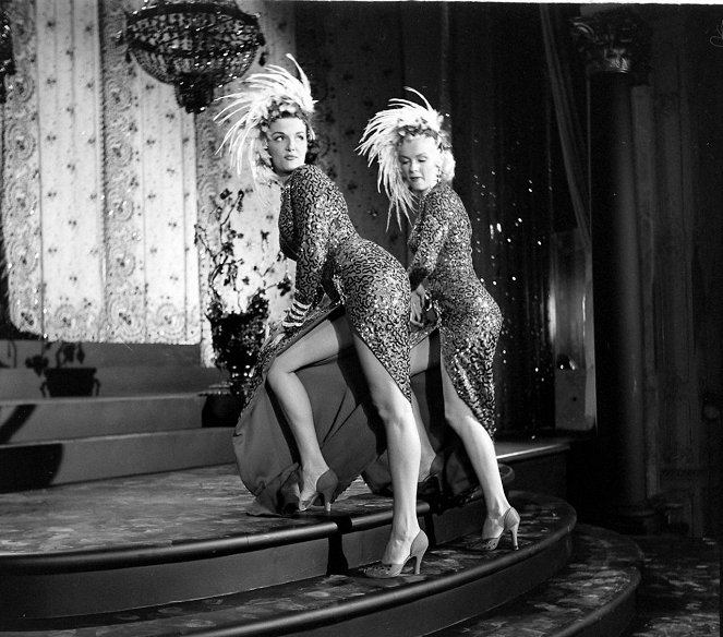 Blondinen bevorzugt - Filmfotos - Jane Russell, Marilyn Monroe