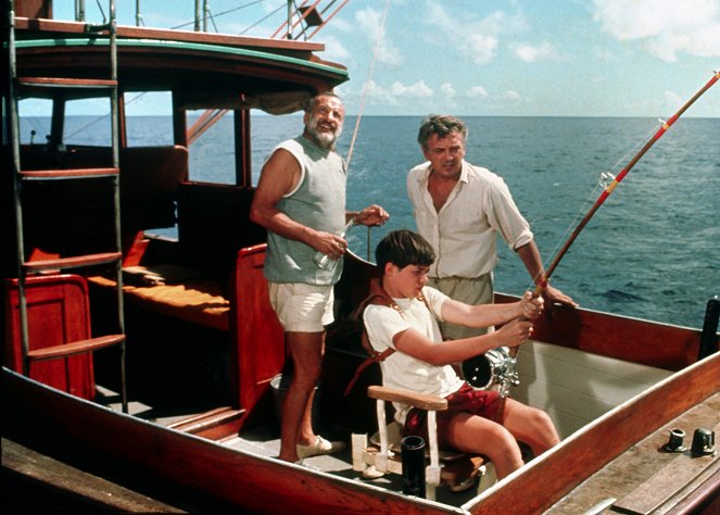 A Ilha do Adeus - Do filme - George C. Scott, Brad Savage, David Hemmings