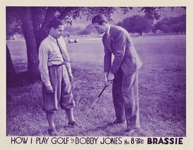 How I Play Golf, by Bobby Jones No. 8: 'The Brassie' - Lobbykaarten - Allan Lane