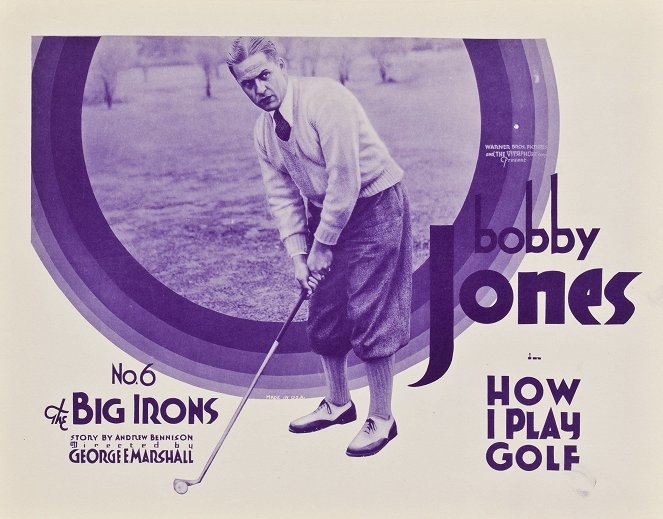 How I Play Golf, by Bobby Jones No. 6: 'The Big Irons' - Lobbykarten