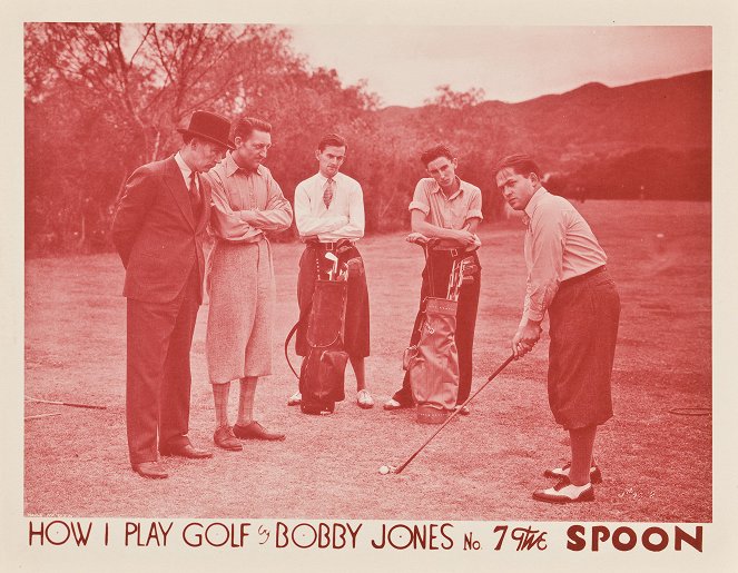 How I Play Golf, by Bobby Jones No. 7: 'The Spoon' - Cartões lobby - Walter Huston, Warren William