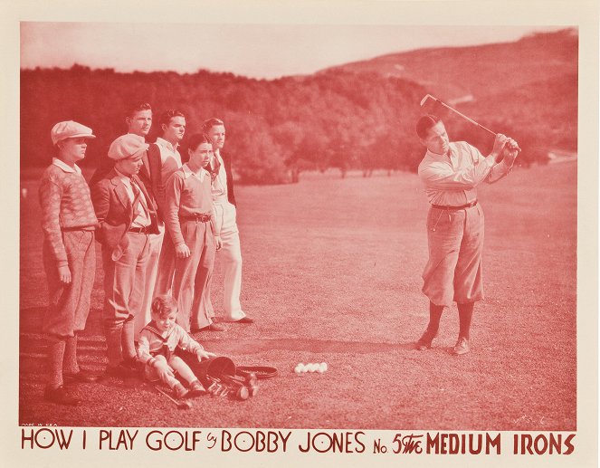 How I Play Golf, by Bobby Jones No. 5: 'The Medium Irons' - Lobbykarten