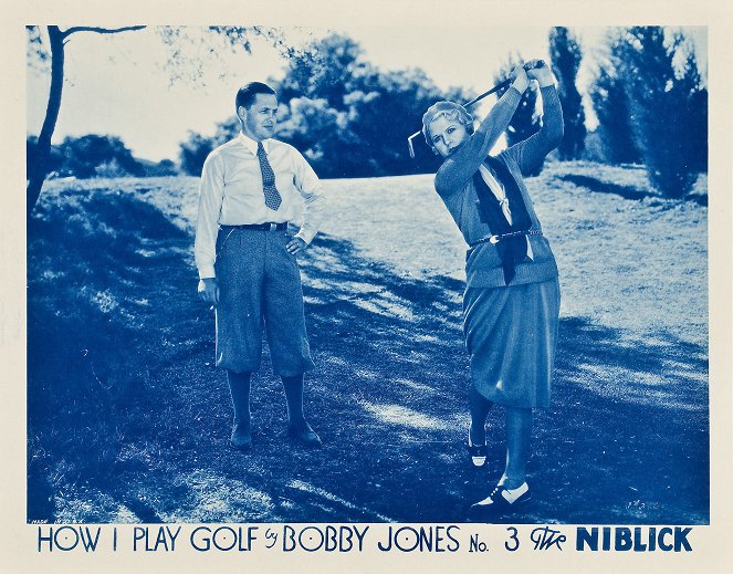 How I Play Golf, by Bobby Jones, No. 3: 'The Niblick' - Lobbykarten