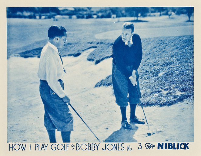 How I Play Golf, by Bobby Jones, No. 3: 'The Niblick' - Lobbykarten