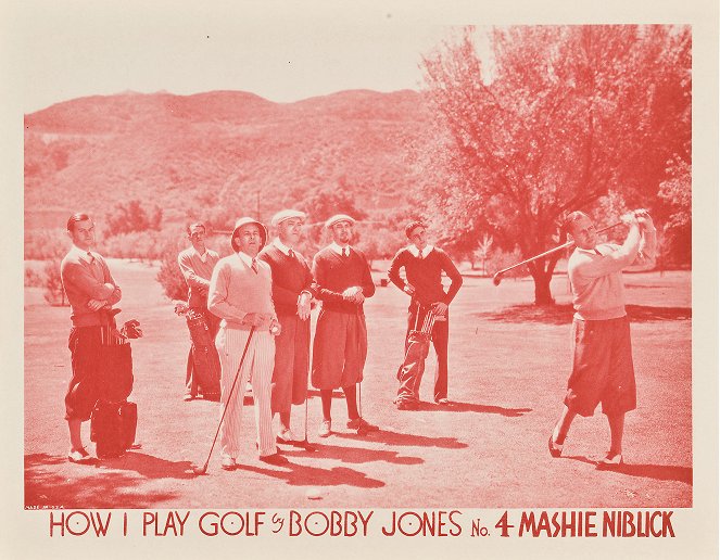 How I Play Golf, by Bobby Jones No. 4: 'The Mashie Niblick' - Cartes de lobby