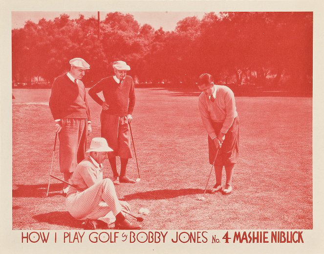 How I Play Golf, by Bobby Jones No. 4: 'The Mashie Niblick' - Vitrinfotók
