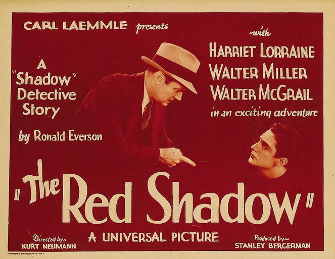 The Red Shadow - Lobby Cards