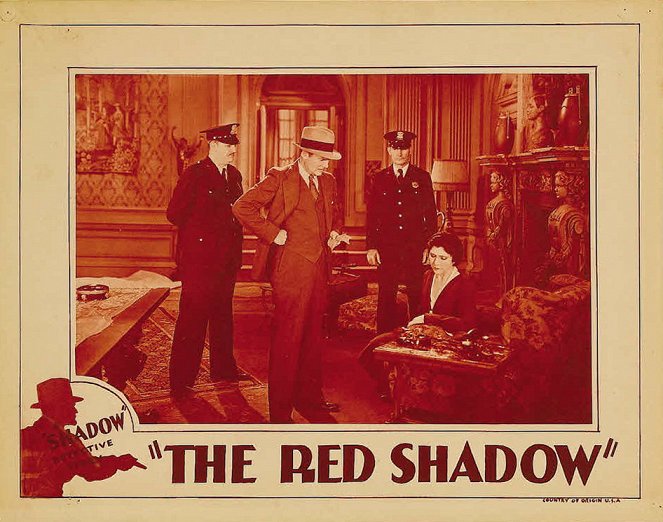 The Red Shadow - Mainoskuvat