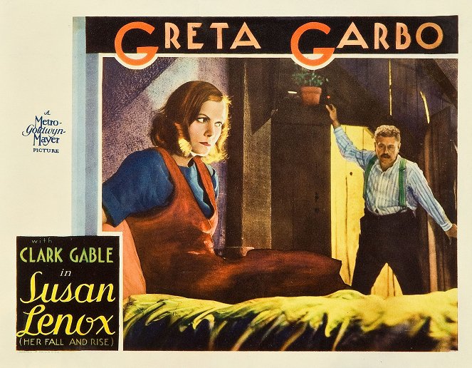 Susan Lenox (Her Fall and Rise) - Lobbykaarten - Greta Garbo
