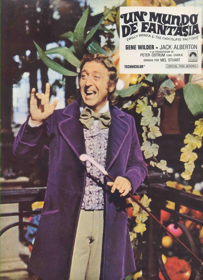 Charlie und die Schokoladenfabrik - Lobbykarten - Gene Wilder