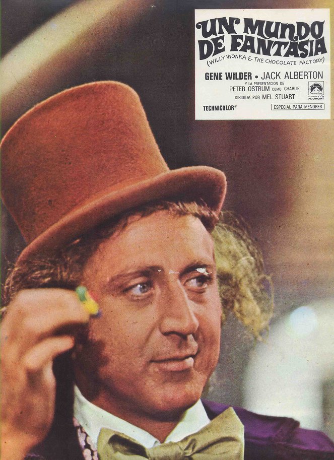 Charlie und die Schokoladenfabrik - Lobbykarten - Gene Wilder