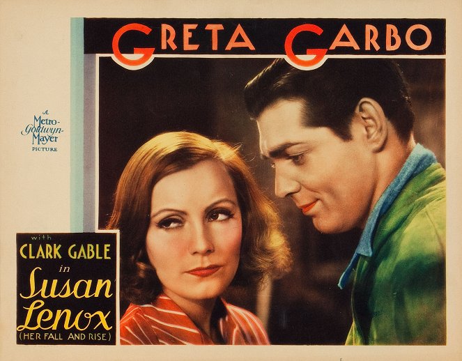 Susan Lenox (Her Fall and Rise) - Fotocromos - Greta Garbo, Clark Gable