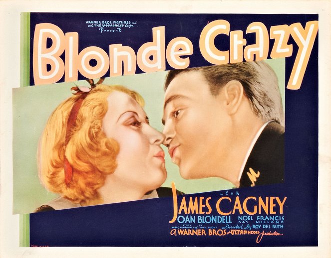 Forbidden Hollywood : Blonde Crazy - Cartes de lobby