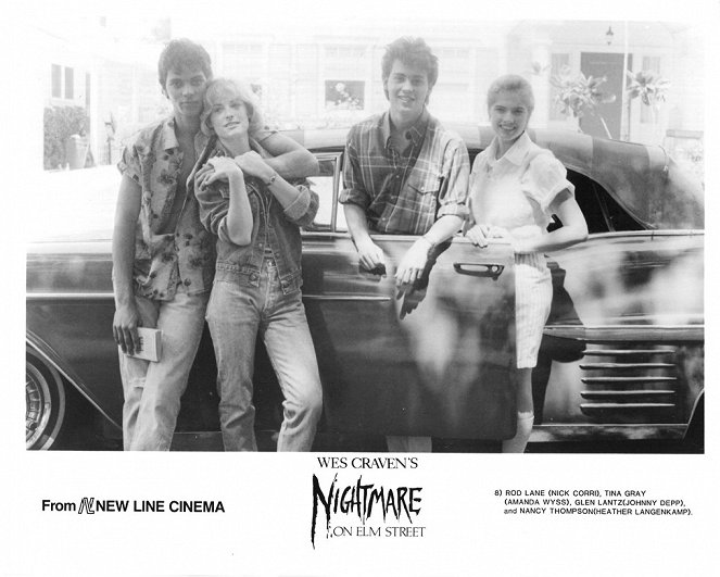 Les Griffes de la nuit - Lobby Cards - Jsu Garcia, Amanda Wyss, Johnny Depp, Heather Langenkamp