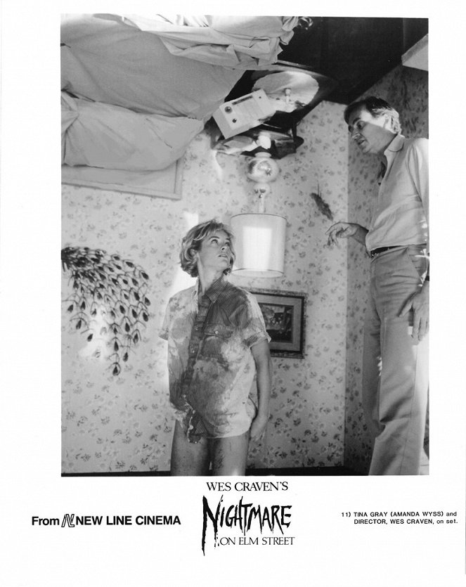 Pesadelo em Elm Street - Cartões lobby - Amanda Wyss, Wes Craven