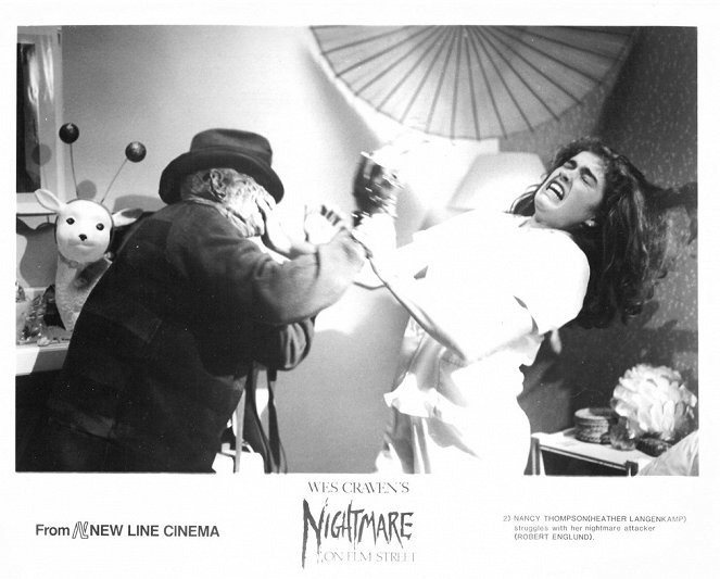 A Nightmare on Elm Street - Lobbykaarten - Robert Englund, Heather Langenkamp