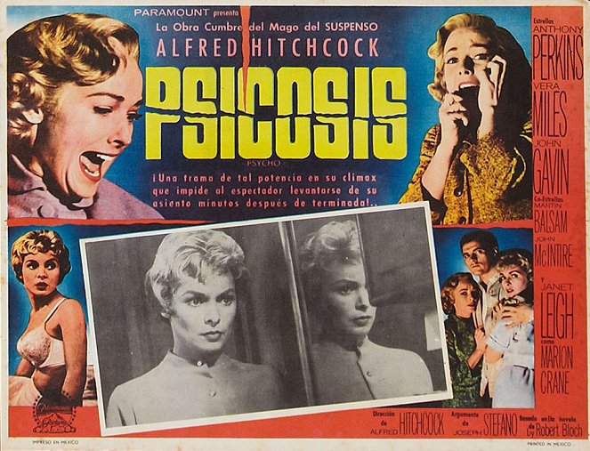 Psycho - Lobbykaarten - Janet Leigh