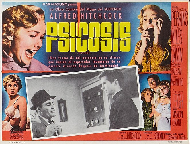 Psycho - Vitrinfotók - Martin Balsam, Anthony Perkins