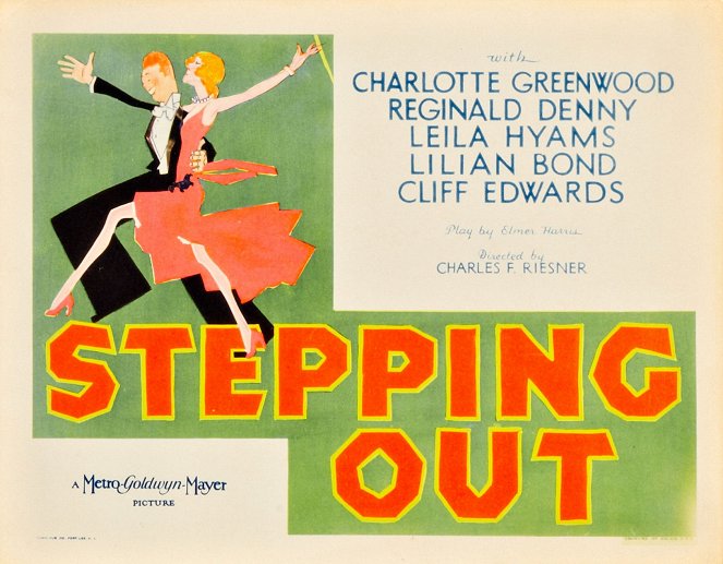 Stepping Out - Lobby Cards