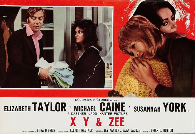 X, Y and Zee - Lobby Cards