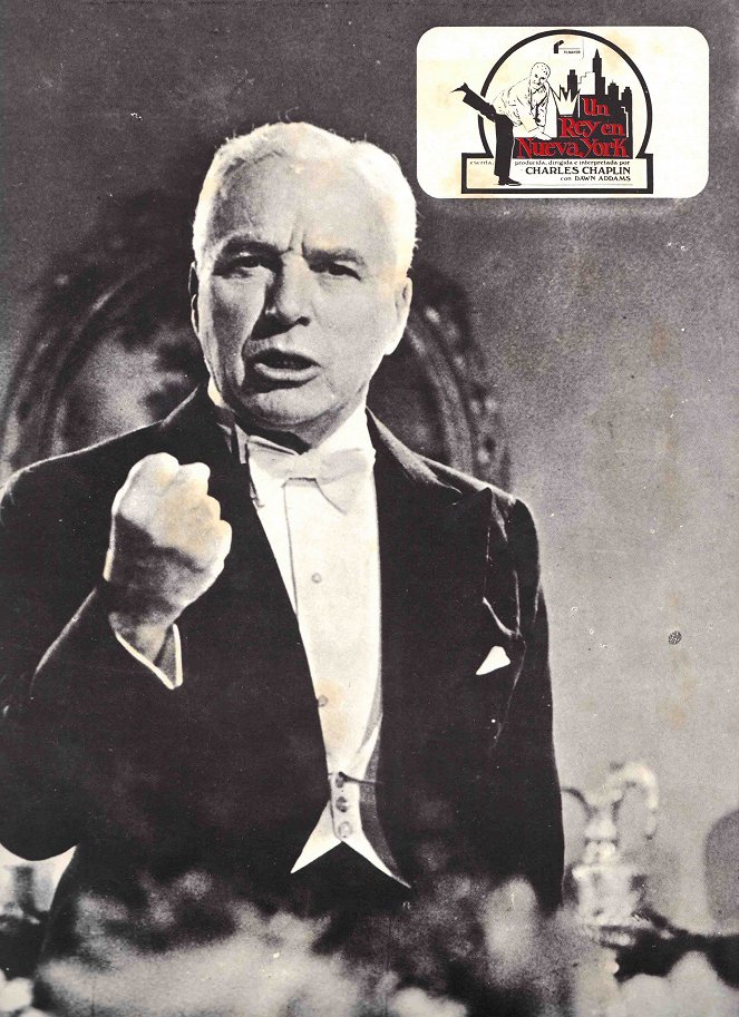 Ein König in New York - Lobbykarten - Charlie Chaplin